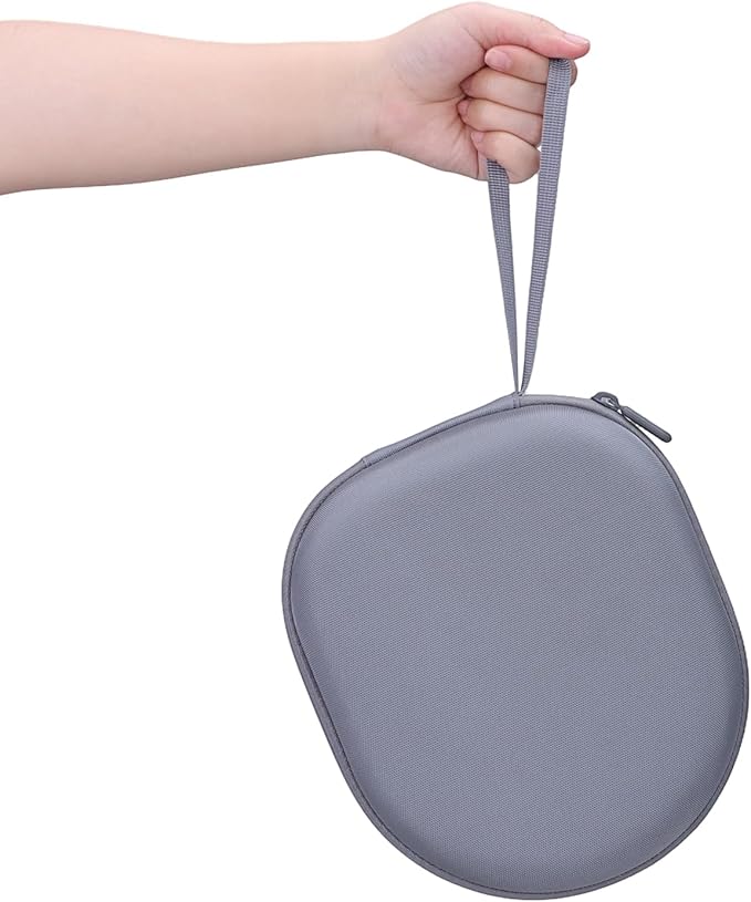 Headphone Headset Case Compatible with RORSOU C6/JBL/Anker/Sony/BERIBES/KVIDIO Wireless On-Ear Headphones, Gray