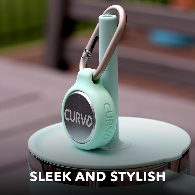 CURVD Everyday Earplugs + Case Clip Bundle, the Perfect earplug for Sleep, Travel, Noise Sensitivity/canceling + Case Clip Package Portable Waterproof Container & Silicone Sleeve for Ear Plugs(Black)