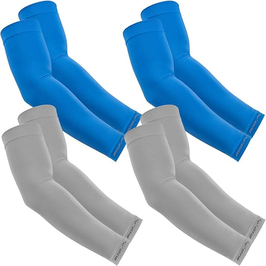 APEXUP Cooling Arm Sleeves for Men Women, UV Sun Protection UPF 50, Volleyball Arm Sleeves Compression Sleeves for Outdoor