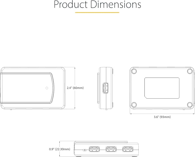 StarTech.com 7-Port USB Hub with On/Off Switch, USB 3.0 5Gbps, USB-A to 7x USB-A, Self Powered USB-A Expansion Hub w/ 35W Power Supply