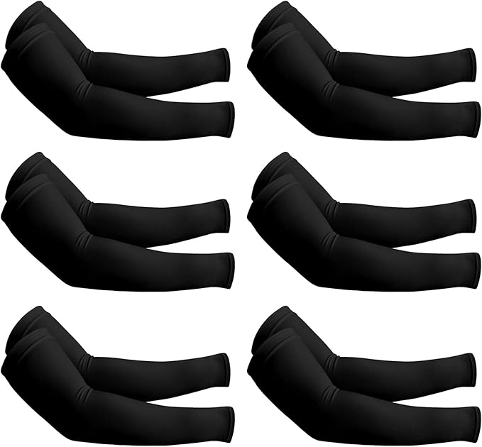 PFFY UV Protection Cooling Arm Sleeves for Men and Women UPF 50 Sun Sleeve