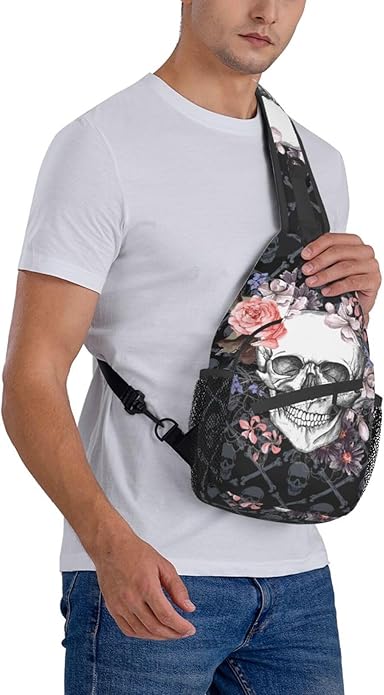 Sling Backpack Unisex Crossbody Chest Bag Shoulder Chest Bag For Women Men Hiking Travel