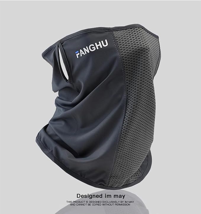 Summer UV Sun Protection Neck Gaiter for Men Women Cooling Breathable Face Mask Cover for Cycling Hiking