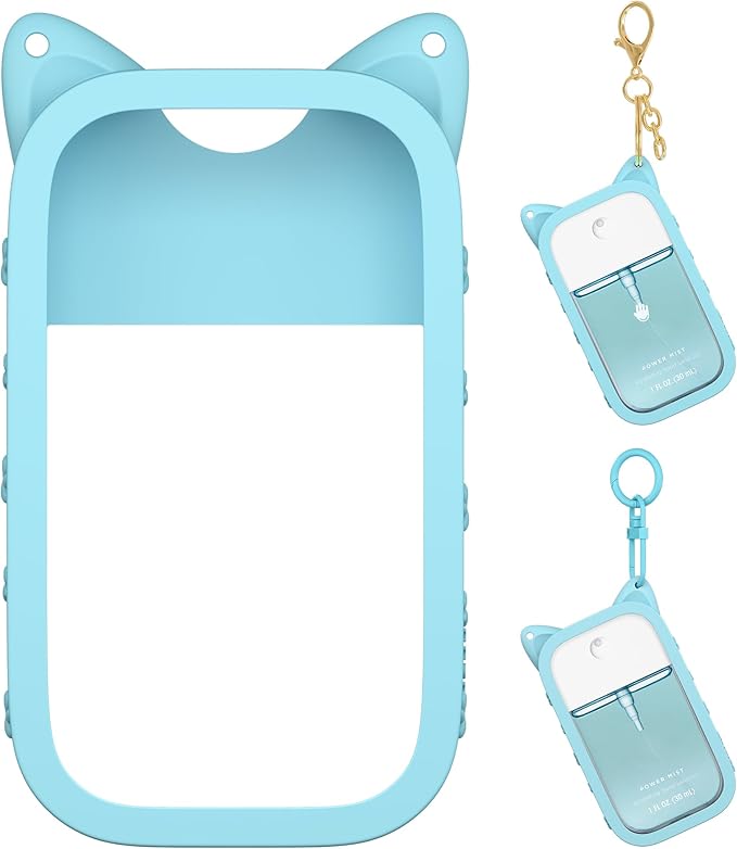 Sonnorel Silicone Case Compatible with Touchland Hand Sanitizer Spray (Fit for 1 FL OZ/30 mL Ver)