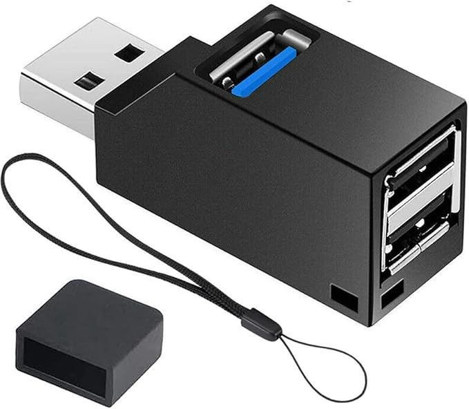 USB Hub,USB 3.0 3 Port,High Speed Car USB Splitter,Plug and Play for MacBook, Mac Pro/Mini, iMac, Surface Pro, XPS, Notebook PC, USB Flash Drives, Mobile HDD, USB Radiator, Scanner, Mobile