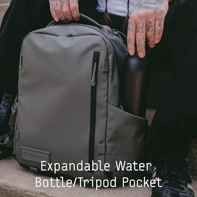 WANDRD PRVKE Zip 31L V4 Photography Bundle – Weatherproof Travel Camera Backpack with Essential Camera Cube and Laptop Sleeve