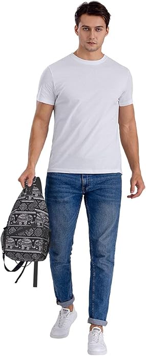 Sling Backpack Unisex Crossbody Chest Bag Shoulder Chest Bag For Women Men Hiking Travel