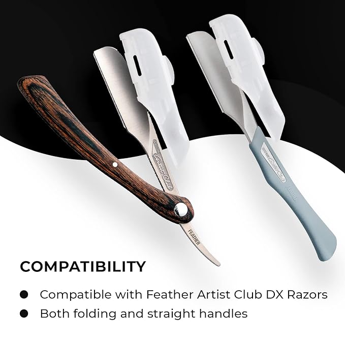 Feather Artist Club DX Straight Razor Case - Razor Blade Holder - Straight Razor Travel Case - Made in Japan