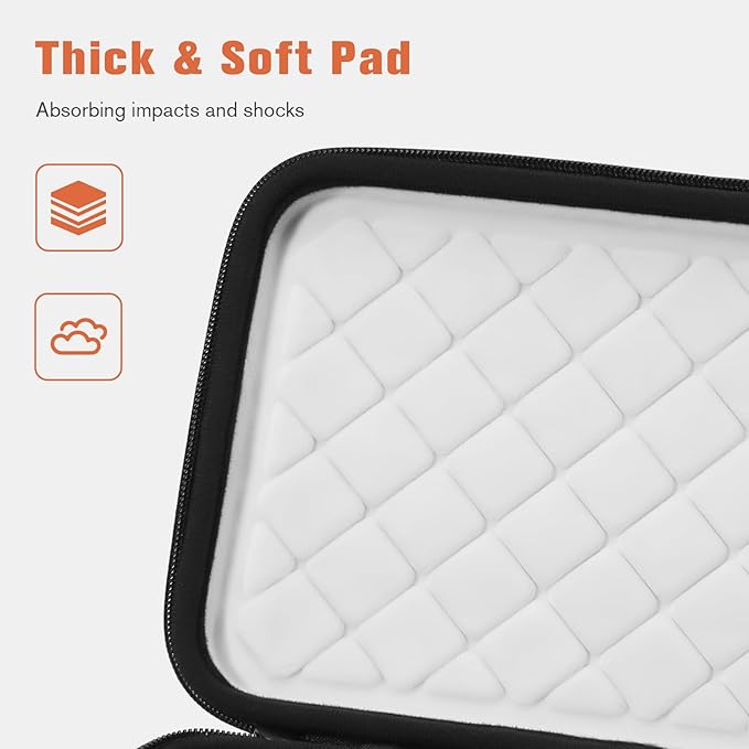 ProCase Hard Shell Travel Sunglasses Organizer, Portable Multiple Glasses Case for Travelling