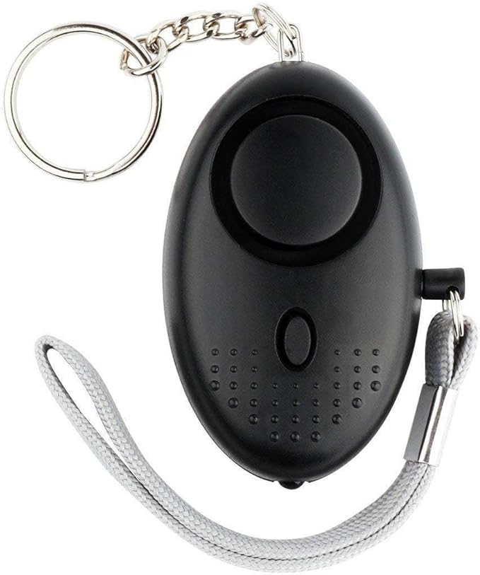 Personal Safety Alarm for Women, Girls, Children and Elderly | 140DB Siren, Police Approved, LED Light Torch, Reusable Keychain