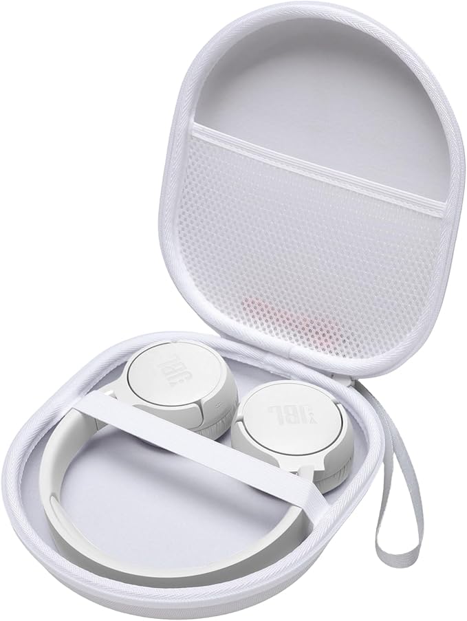 Headphone Headset Case Compatible with JBL Tune 720BT 520BT 770NC/Sony WH-CH720N WH-CH520/BERIBES/KVIDIO/Anker Wireless On-Ear Headphones, White