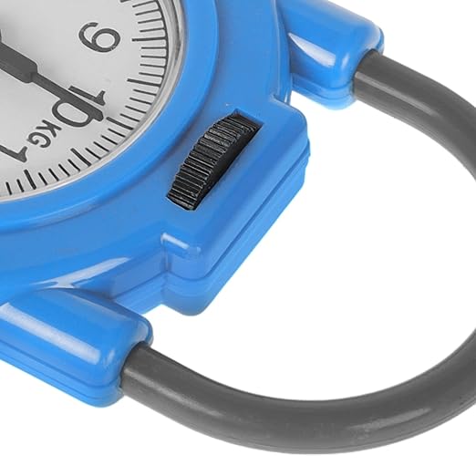 LIFKOME Mini Portable Digital Hanging Scale with Hook, High Accuracy Electronic Handheld Fish and Luggage Weight Scale for Travel and Home Use, Blue