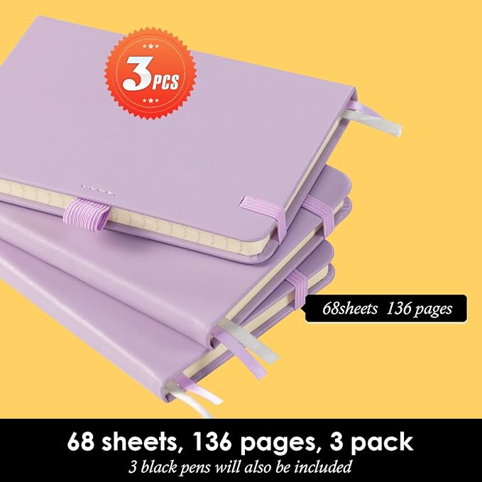 NIRMIRO Purple Small Notebook Journal with Pen Mini Leather Journal for Women Note Book College Ruled Small Note Pad Pocket Size for Work Note Taking Organization
