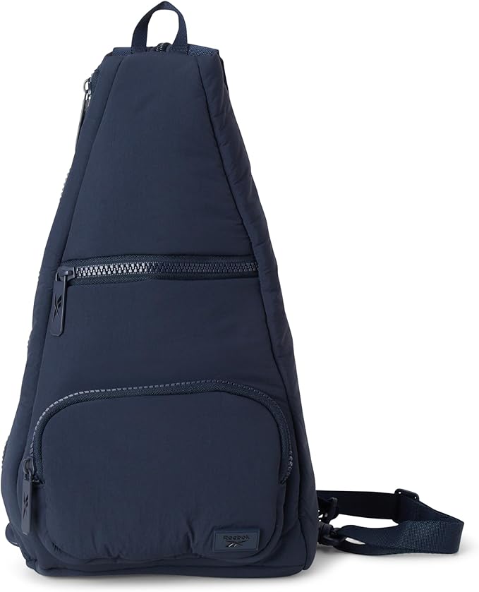Reebok Unisex Crossbody Bag - Convertible Compact Durable Cross Body Bag for Women and Men - Gym and Travel Essentials, Size One Size, Maeve Eastcoast Blue