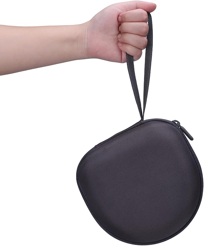 Headphone Case Compatible with BERIBES/TOZO/KVIDIO/Beats/Soundcore Anker Noise Cancelling Over-Ear Headphones, Dark Grey