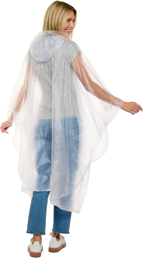 Disney Minnie Mouse Mickey Mouse Pluto Daisy Duck Rain Poncho Hoodie Unisex Adult
