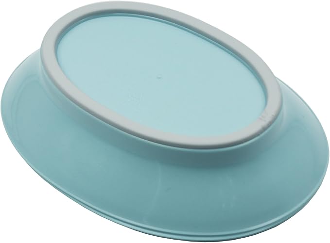 2 Pack Plastic Soap Dish with Drain,Sponge Holder,for Shower,Bathroom,Kitchen (Blue)
