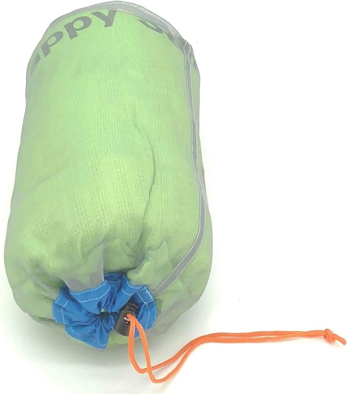 Alemon Mesh Stuff Sack, Drawstring Ditty Bags Storage Pouch Bag Stuff Sacks for Backpacking Travel Camping Hiking, Ultralight, Small to XXlarge Set of 5