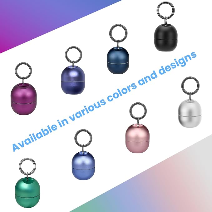 Jewelry Storage Box Case Gym Storage Jewelry Storage Box Case, Ring Organizer Container with Protective Sponge,Jewelry Care Protective Ring Holder with Keychain (1-Tier Plum)