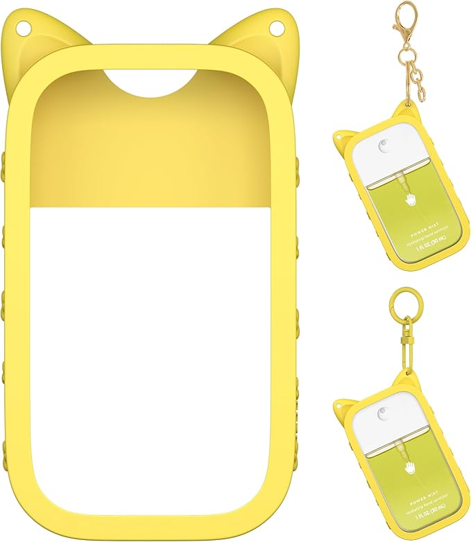 Sonnorel Silicone Case Compatible with Touchland Hand Sanitizer Spray (Fit for 1 FL OZ/30 mL Ver)