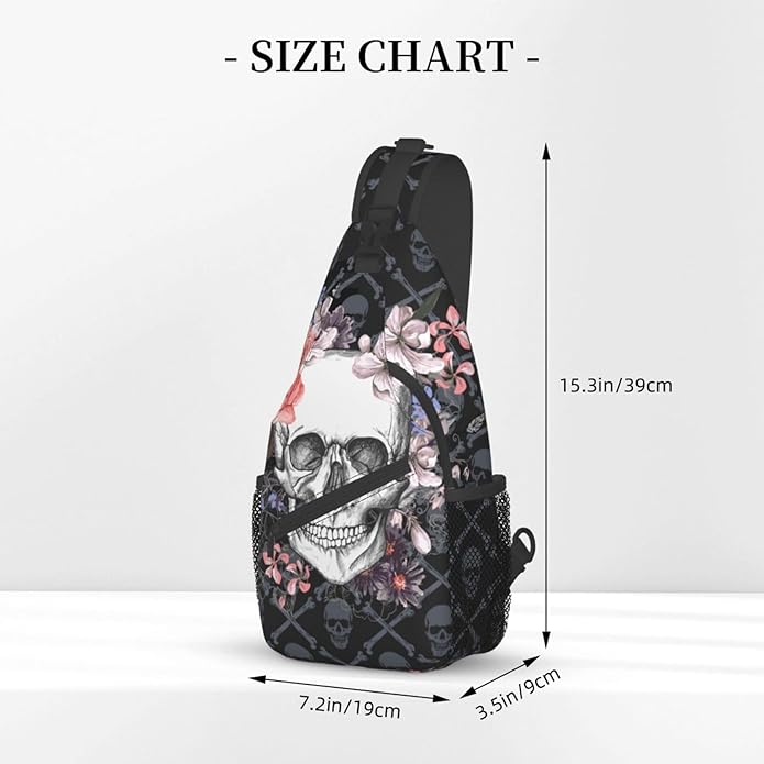 Sling Backpack Unisex Crossbody Chest Bag Shoulder Chest Bag For Women Men Hiking Travel