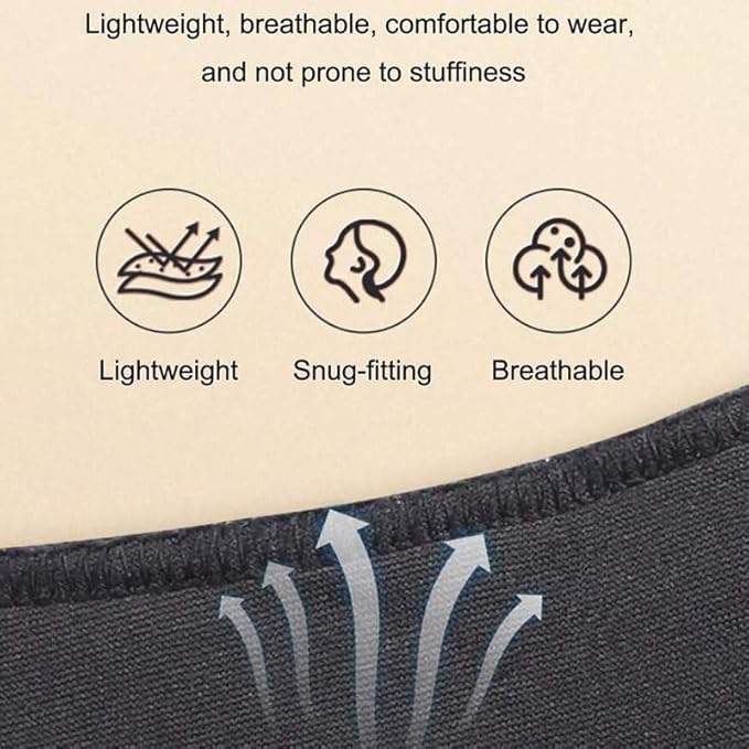Heated Neck Brace, Neck Stretcher Stand, Ergonomic Neck Support, Cordless Neck Traction Device for Relieving Neck Pain, TMJ, and Muscle Stiffness, Suitable for Home/Office/Travel (Black)