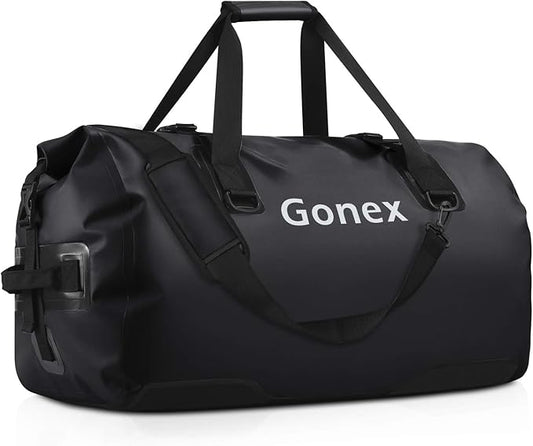 Gonex Extra Large Waterproof Duffle Travel Dry Duffel Bag Heavy Duty Bag with Durable Straps & Handles for Kayaking Paddleboarding Boating Rafting Fishing