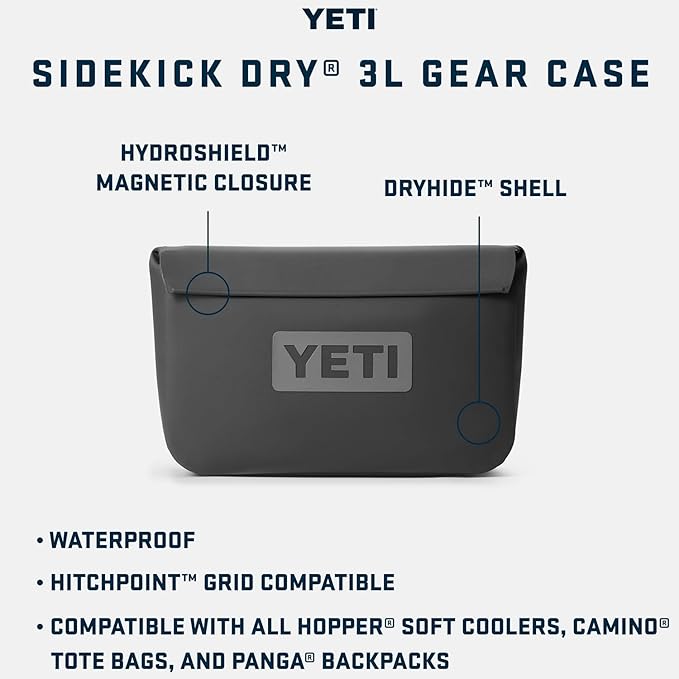 YETI Sidekick Dry 3L Gear Case, Seafoam