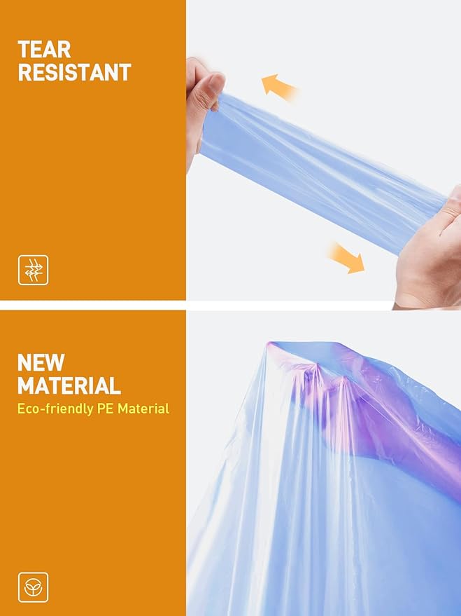 SaphiRose Disposable Rain Ponchos Emergency Clear Poncho