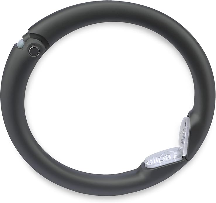 Clipa Bag Hanger - The Ring that Opens Into a Hook, Closes Automatically | Hangs Almost Anywhere in Just 1/2" of Space | Holds 33 lbs | 9 Styles | 3 yr Warranty