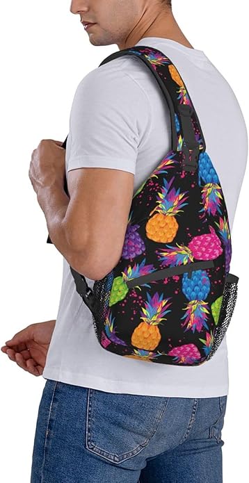 Sling Backpack Unisex Crossbody Chest Bag Shoulder Chest Bag For Women Men Hiking Travel
