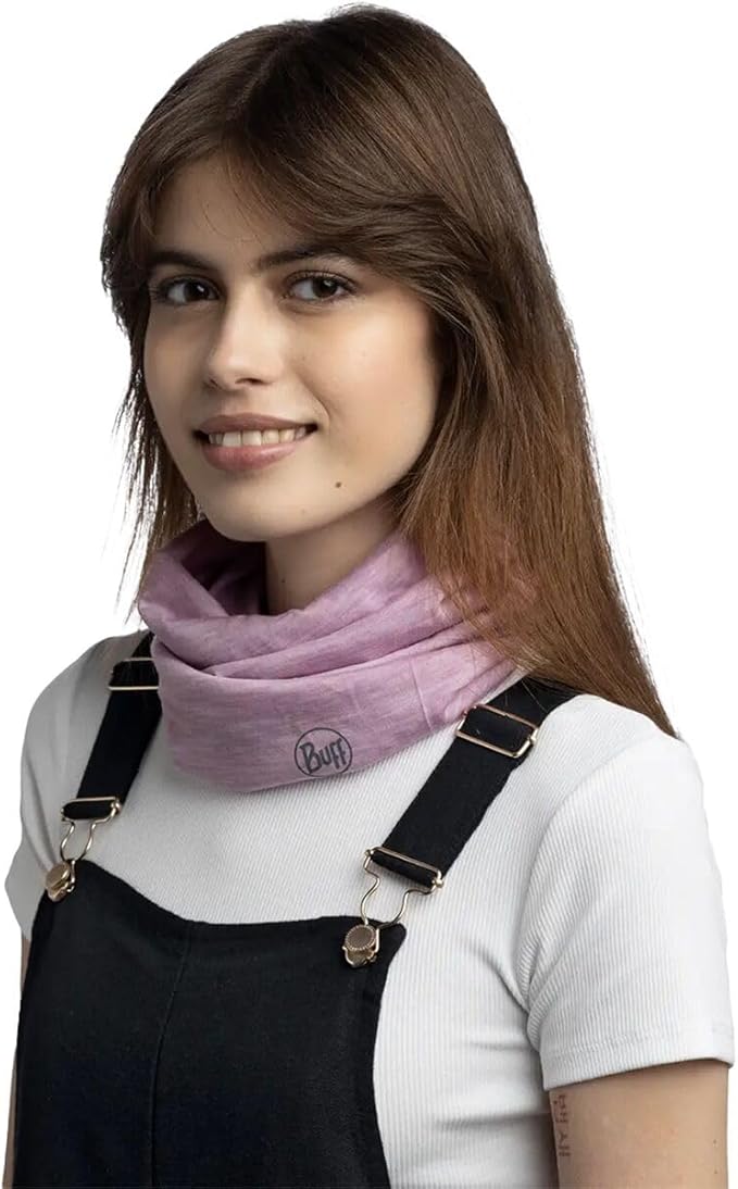 Buff Lightweight Merino Wool Neck Gaiter, 100% Ethically Sourced Wool,Versatile, Temperature Regulating Face Mask