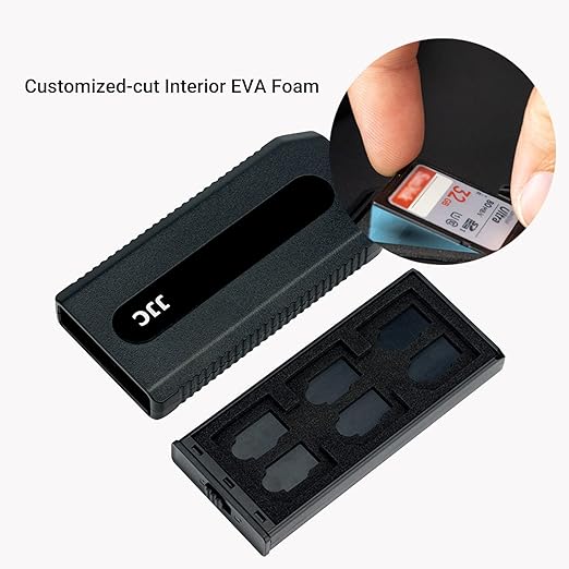 18 Slots Memory Card Case for 12 Micro SD Card and 6 SD Cards,Pop-up Design, Micro SD/Micro SDHC/Micro SDXC TF Card Holder Organizer, SD/SDXC/SDHC Card Case Storage