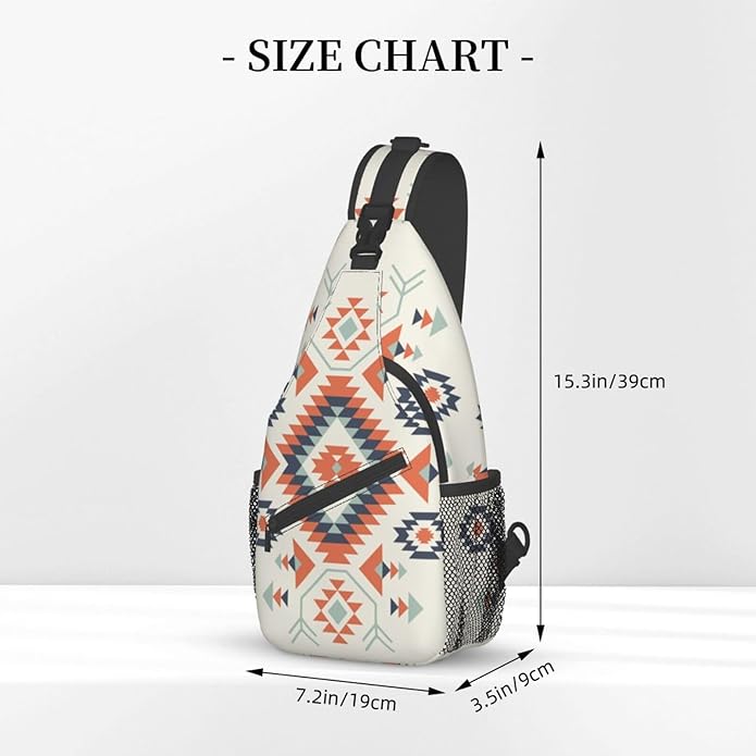 Sling Backpack Unisex Crossbody Chest Bag Shoulder Chest Bag For Women Men Hiking Travel