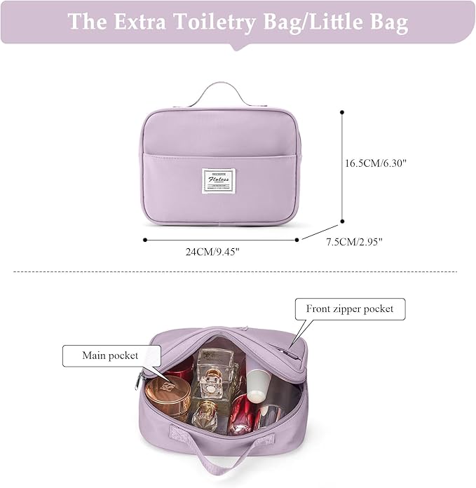 Weekender Bags for Women,Personal Item Travel Bag with Shoes Compartment,Overnight Travel Duffel Bag with Toiletry Bag,Medium