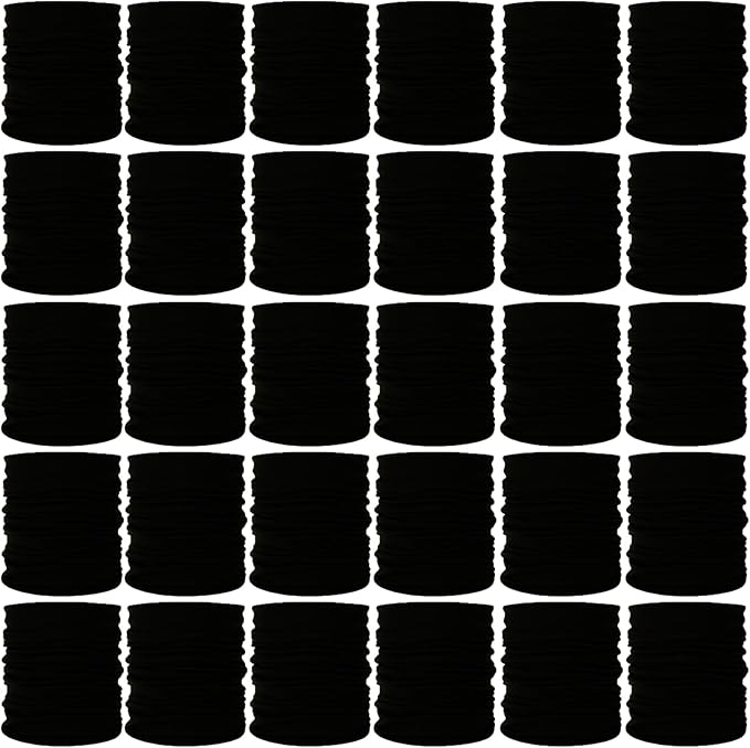 12-30 Pieces Neck Gaiters Scarf Head Wrap Headwear Balaclava Face Mask Sun Bandanas for Women Men Running,Cycling,Fishing