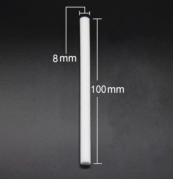 MOVTIP Portable Mini Humidifier, 500ml Small Cool Mist Humidifier, USB Personal Desktop Humidifier for Baby Bedroom Travel Office Home, Auto Shut-Off, 2 Mist Modes, Super Quiet (10PCS Cotton Stick)