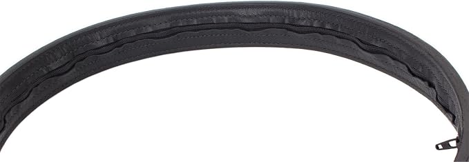 Hidden Money Pocket Travel Leather Belt (Size 56, Brown)
