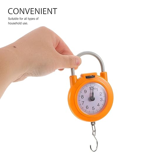 Portable Electronic Hanging Scale with Hook High Precision Small Travel Luggage Weight Scale for Suitcases and Fishing for Home and Outdoor Use