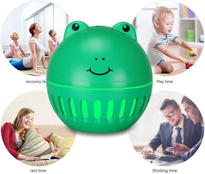 JTLB Portable Mini USB Mist Humidifier for Travel, Car, Office, Bedroom, Frog