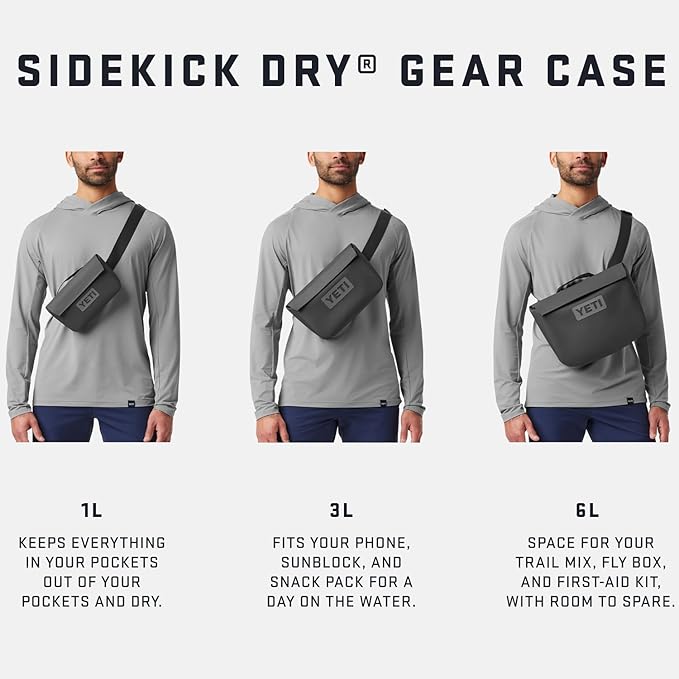 YETI Sidekick Dry 6L Gear Case, Cape Taupe