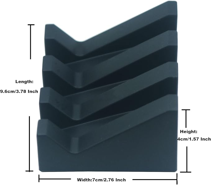 2 Pack Silicone Soap Dish with Suction Cup, Self Draining Soap Holder, Sponge Holder, for Shower,Bathroom,Kitchen Sink Organizer (Black)