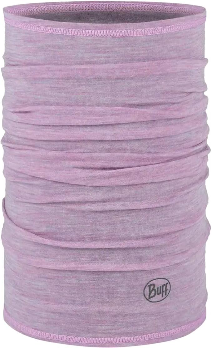 Buff Lightweight Merino Wool Neck Gaiter, 100% Ethically Sourced Wool,Versatile, Temperature Regulating Face Mask