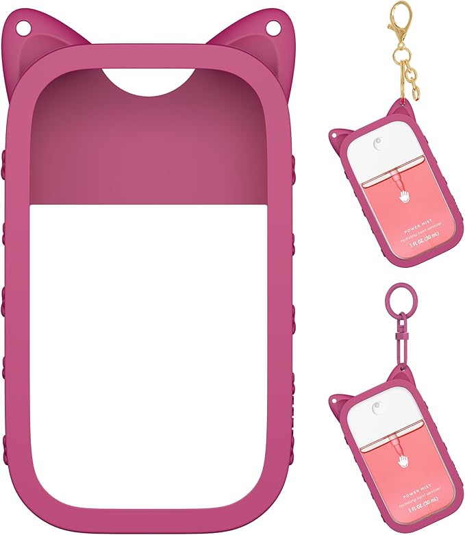 Sonnorel Silicone Case Compatible with Touchland Hand Sanitizer Spray (Fit for 1 FL OZ/30 mL Ver)