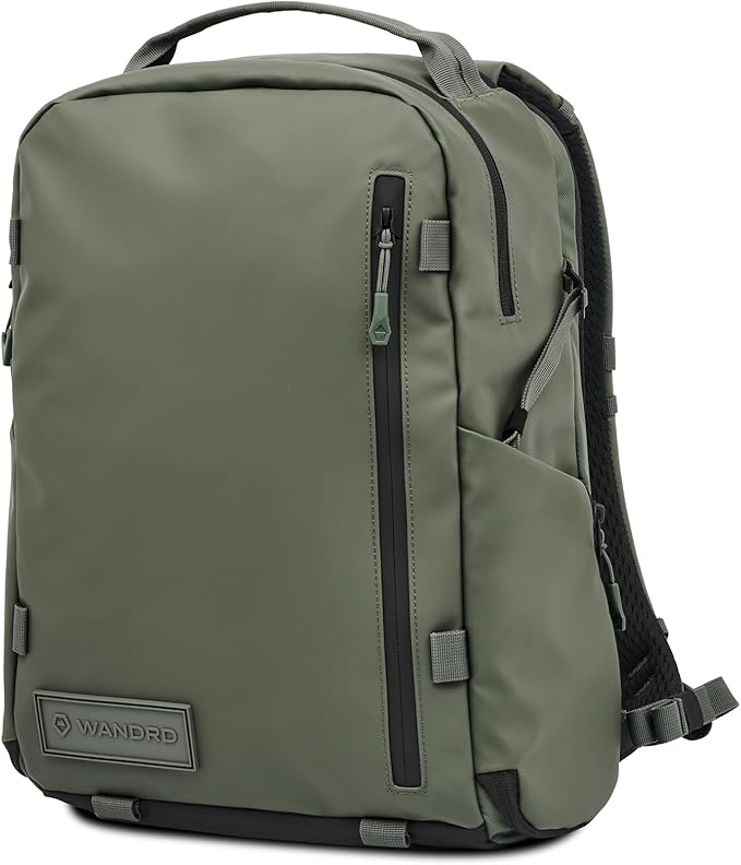 WANDRD PRVKE Zip 31L V4 Camera Backpack – Weatherproof Travel Bag with Laptop Sleeve, Expandable Rolltop and Quick Side Access