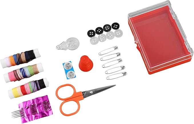 Coghlan's Travel-Friendly Sewing Kit for Camping, Emergency Repairs, and Everyday Use – Compact, Lightweight, and Packed with Essentials for Quick Fixes at Home or Outdoors
