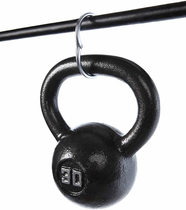 Clipa Bag Hanger - The Ring that Opens Into a Hook, Closes Automatically | Hangs Almost Anywhere in Just 1/2" of Space | Holds 33 lbs | 9 Styles | 3 yr Warranty