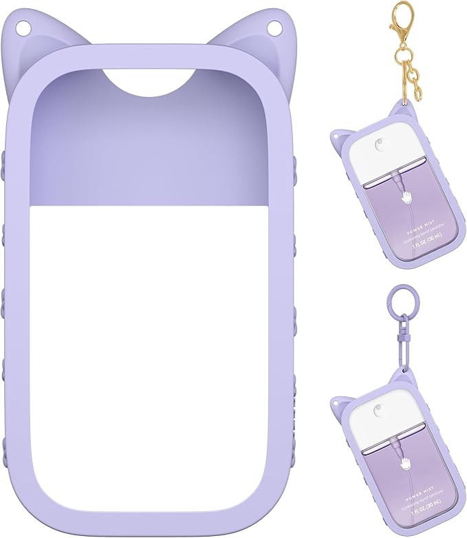Sonnorel Silicone Case Compatible with Touchland Hand Sanitizer Spray (Fit for 1 FL OZ/30 mL Ver)
