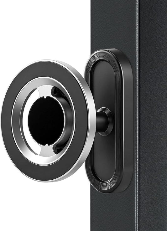 Gym Magnetic Phone Holder with Magnet Base Attach to Metal Surface, 360° Rotatable Gym Phone Holder Magnet Mount for Workout Recording, Compatible with MagSafe iPhone 17-12