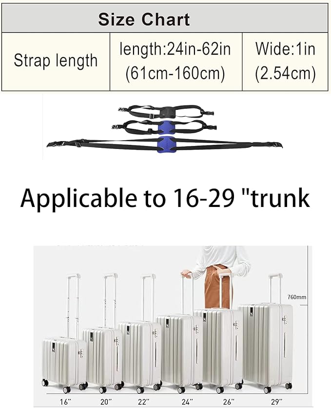 Luggage Bungee Strap，Luggage Straps Bag Bungees for Add a Bag Easy to Travel Suitcase Elastic Strap Belt（2-Pack-Grey）